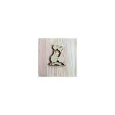 Szerelmes cicák, mérete: 6x8 cm dekorációs kellék