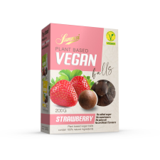 Szerencsi Szerencsi vegan balls datolya golyó epres 200 g reform élelmiszer