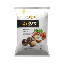 Szerencsi Szerencsi zero mogyoró drazsé ét- és tejcsokoládéval 80 g reform élelmiszer