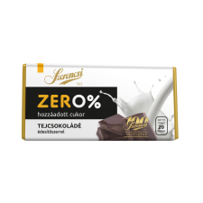 Szerencsi zero maltitolos tejcsokoládé 20 g csokoládé és édesség