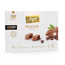 Szerencsi zero praliné mandula és kávékrémmel töltött maltitos tejcsokoládé 105 g csokoládé és édesség