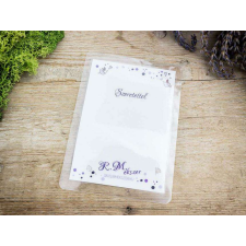  Szeretettel lila angyal medálos kulcstartó ajándéktárgy