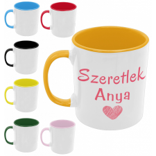 Szeretlek anya - Színes Bögre bögrék, csészék