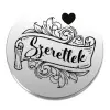  Szeretlek kitűző