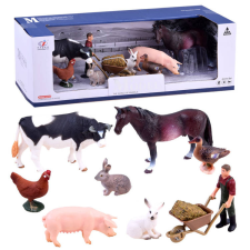  Szett festett Farmer Farm Animals ZA2994 játékfigura