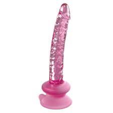 szexvital.hu Icicles No. 86 - péniszes üveg dildó (pink) műpénisz, dildó