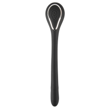 szexvital.hu Penis Plug - akkus húgycsővibrátor (fekete) vibrátorok