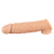 szexvital.hu Realistixxx - heregyűrűs péniszköpeny - 16cm (natúr)