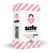 szexvital.hu SAFE Intense Safe - bordázott-pontozott óvszer (10db) óvszer