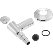 Szifon mosó- és mosogatógépekhez 20 mm - 24 mm krómszínű beépíthető gépek kiegészítői