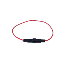 Sziklai Biztosítékfoglalat vezetékkel, 20mm autóalkatrész