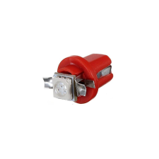 Sziklai Izzó, műszerfal B8.5, 12V, 1W, 1 SMD Piros autó izzó, izzókészlet