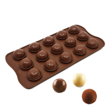  Szilikon bonbon és csokoládé forma – Gömb, golyó sütés és főzés