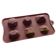  SZILIKON CSOKIÖNTŐ FORMA - GYÉMÁNT konyhai eszköz