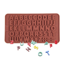  Szilikon csokoládé és fondant forma – Betűk sütés és főzés