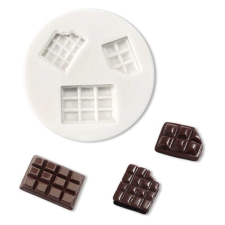 Szilikon fondant és marcipán mintázó-3 részes Csokoládé sütés és főzés