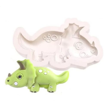  Szilikon fondant és marcipán mintázó-Dínó,dinoszaurusz(Triceratops) sütés és főzés