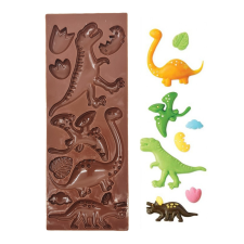 Szilikon fondant és marcipán mintázó – Dinoszauruszok sütés és főzés