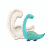  Szilikon fondant és marcipán mintázó-Diplodocus 7x8cm