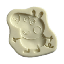 Szilikon fondant és marcipán mintázó-Malacka 7,5x8cm sütés és főzés