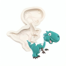  Szilikon fondant és marcipán mintázó-Tryannosaurus 5,7x8,8cm sütés és főzés