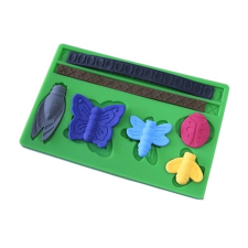  Szilikon fondant marcipán dekoráló konyhai eszköz