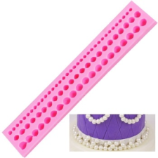  SZILIKON FONDANT MINTÁZÓ - NAGY GYÖNGYSOR sütés és főzés