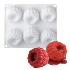  Szilikon forma, mousse forma - Málna sütés és főzés