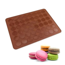 Szilikon macaron sütőlap 48db sütés és főzés