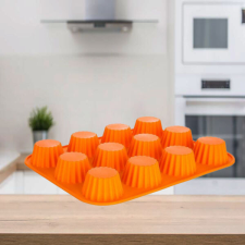 Szilikon muffin sütőforma 12 részes CULINARIA 3120125O sütés és főzés