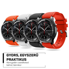  Szilikon óraszíj – okosóra pótszíj 20/22mm óraszíj
