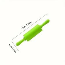 Szilikon sodrófa ,nyújtófa 23 cm-es sütés és főzés