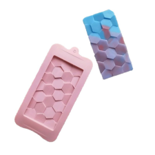  Szilikon táblás csokoládé forma-Méhsejtes sütés és főzés