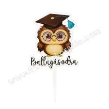  Sziluett beszúró - Ballagási bagoly sütés és főzés