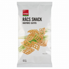 Szimita Trade Kft. Coop hagymás-sajtos ízű rács snack 50 g előétel és snack