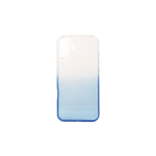 - SZÍNÁTMENETES CSILLOGÓS TPU TOK IPHONE 16 PLUS 6.7 KÉK tok és táska