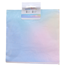  Színátmenetes papírszalvéta - 16 db / csomag party kellék