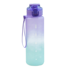Színátmenetes sport kulacs - 1000 ml kulacs, kulacstartó