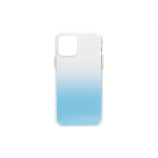 - SZÍNÁTMENETES TPU SZÉLŰ PC TOK IPHONE 12 MINI 5.4 KÉK tok és táska