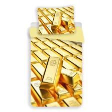 SZÍNES Aranyrúd Gold ágyneműhuzat 140×200cm, 70x90 cm microfibre lakástextília