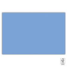 SZÍNES Blue Unicolour, Kék papír asztalterítő 120x180 cm FSC party kellék