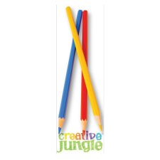  Színes ceruza CREATIVE JUNGLE hatszögletű 6 db/készlet színes ceruza