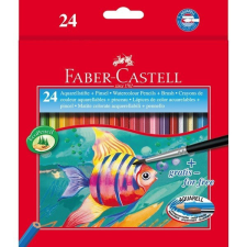  Színes ceruza FABER-CASTELL Aquarell hatszögletű 24 db/készlet+ecset színes ceruza