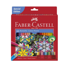  Színes ceruza FABER-CASTELL hatszögletű 60 darabos színes ceruza