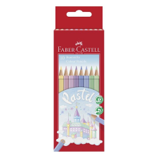  Színes ceruza FABER-CASTELL Pasztell hatszögletű 10 db/készlet színes ceruza
