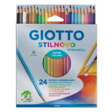 Színes ceruza GIOTTO Stilnovo aquarell 24 db/készlet színes ceruza