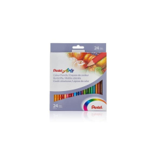  Színes ceruza készlet, hatszögletű Pentel 24 klf. szín színes ceruza