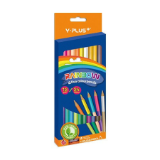 Színes ceruza Y-Plus+ Rainbow 12 db-os klt. kétvégű színes ceruza