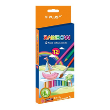 Színes ceruza Y-Plus+ Rainbow akvarell hegyezővel 12 db-os klt. színes ceruza