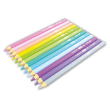 Színes ceruza Y-Plus+ Rainbow Pastel Jumbo 12 db-os hegyezővel színes ceruza